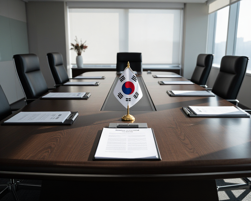 South Korean Government Conference Room