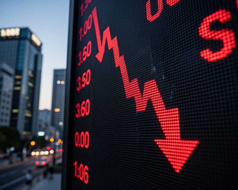 Stock Market Decline in Seoul