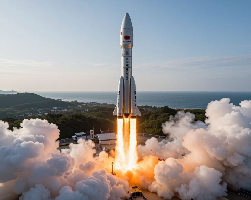 Nuri Rocket Launch