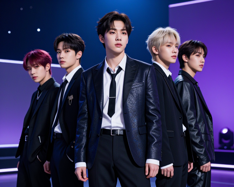 K-pop Boy Group Concept Image