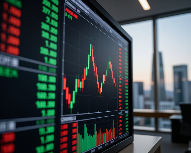 Stock Market Digital Display