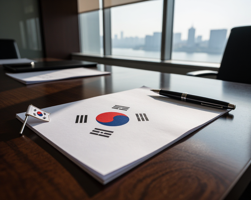 Diplomatic Trade Negotiation Atmosphere