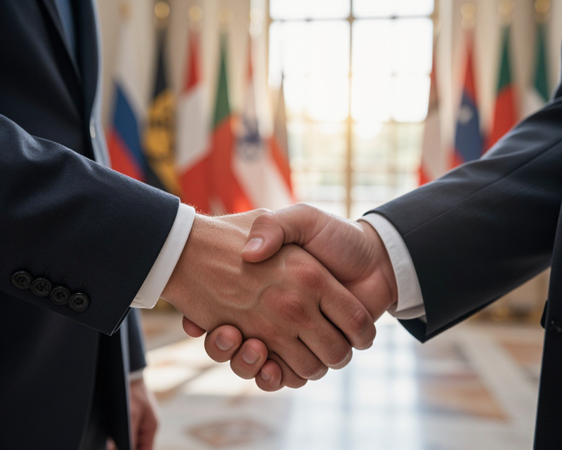 Diplomatic Handshake