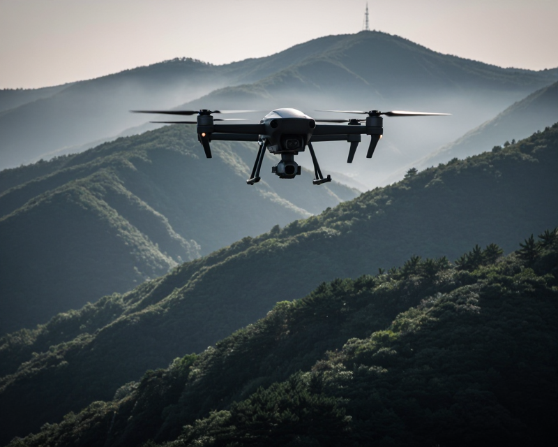 Cinematic Korean Border Surveillance