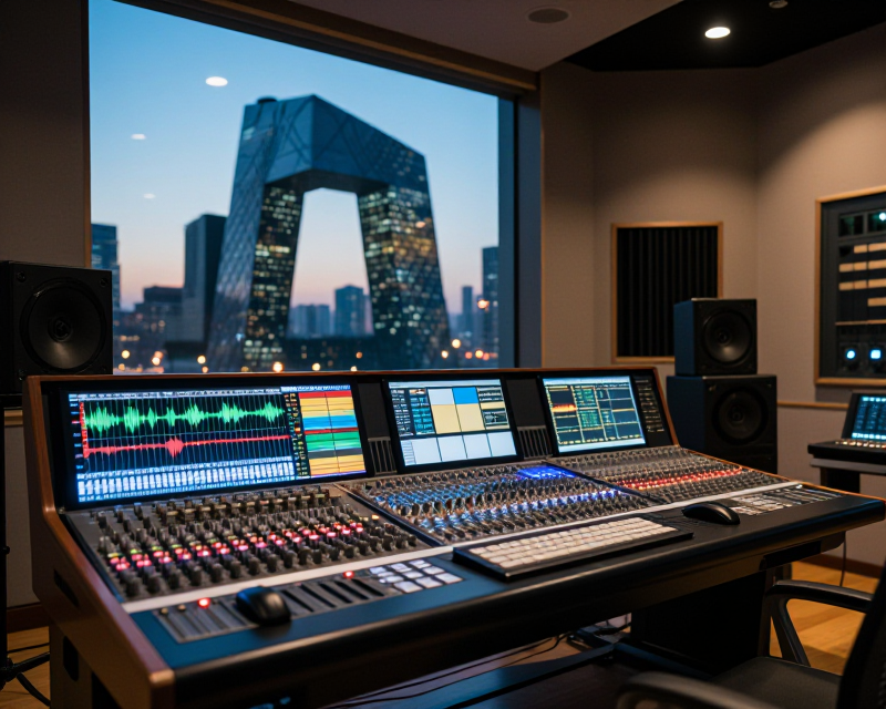 Modern Music Studio in Beijing