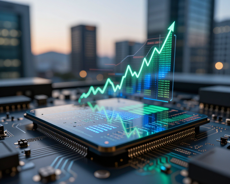 Semiconductor and Stock Market Rise