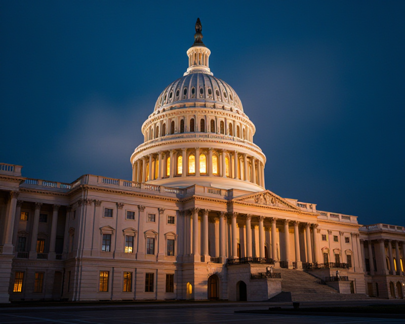 US Capitol at Twilight