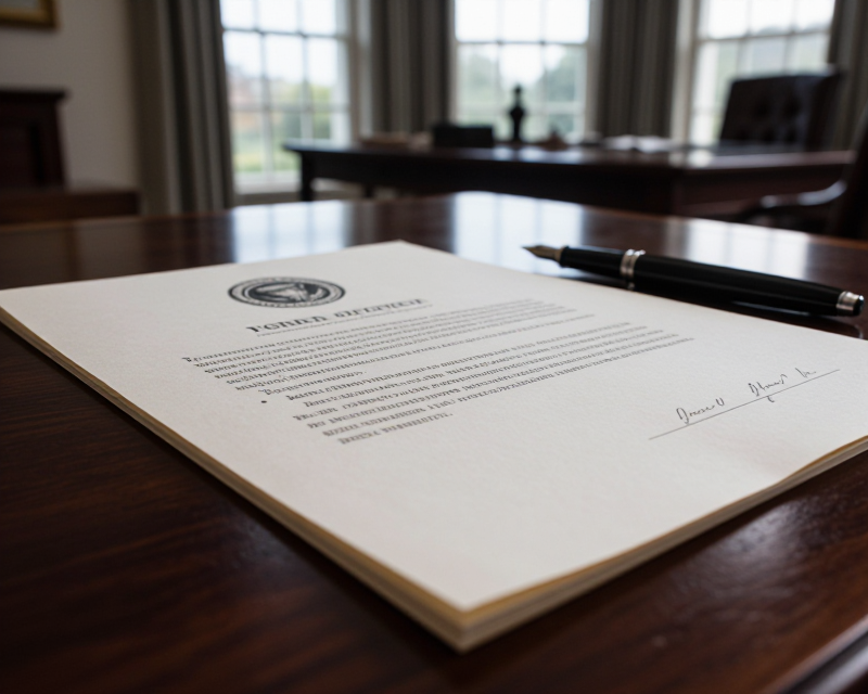 Symbolic Presidential Pardon