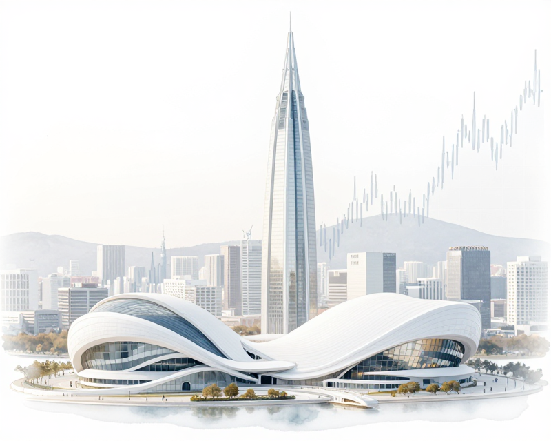 Financial Market Concept
