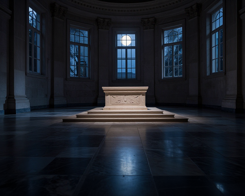 Solemn Memorial Hall Atmosphere